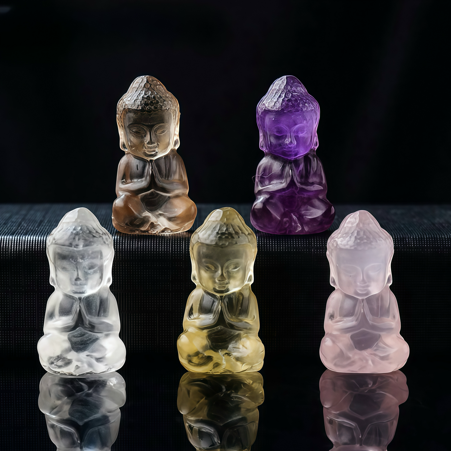 Crystal Buddha Statue