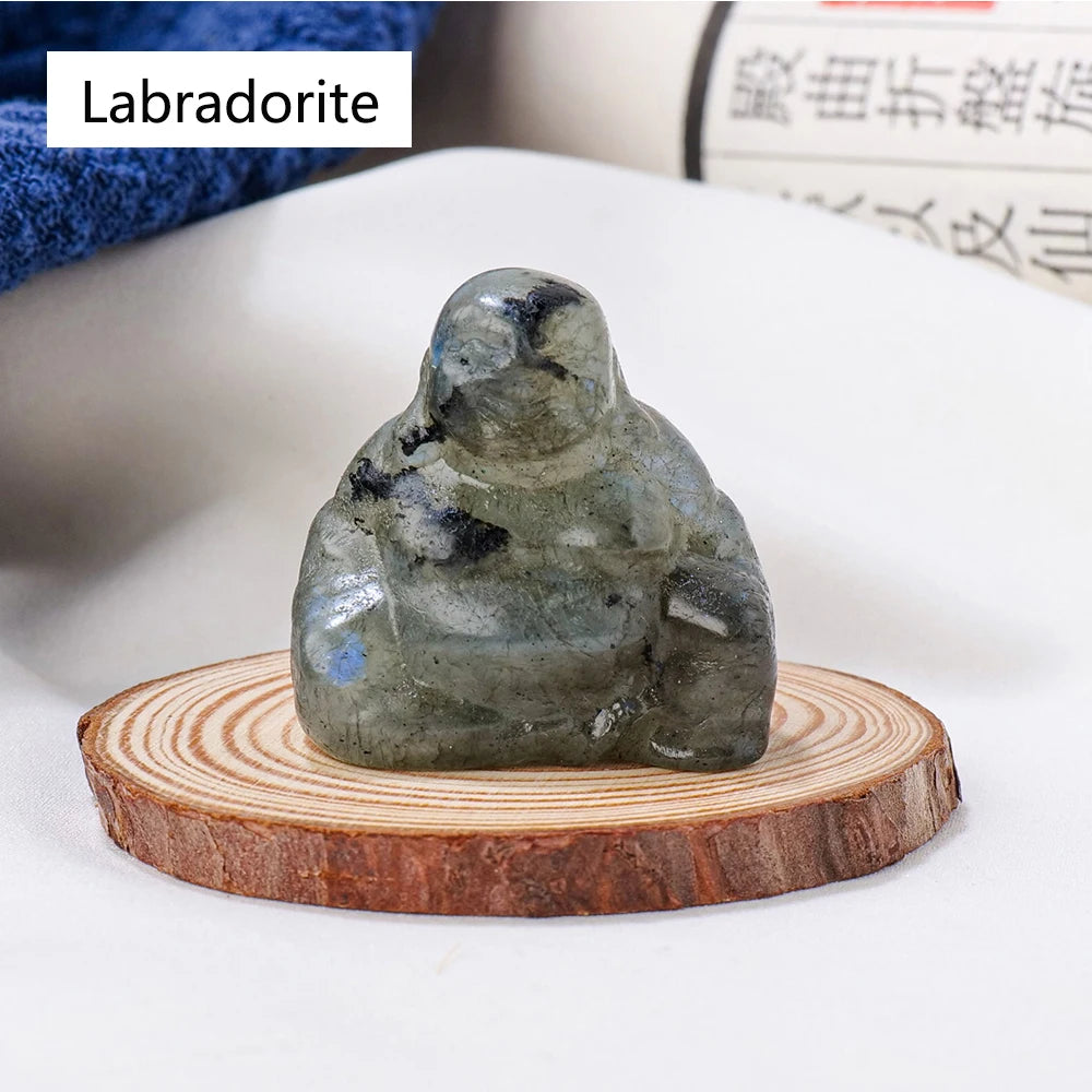 Smiling Buddha Figurine