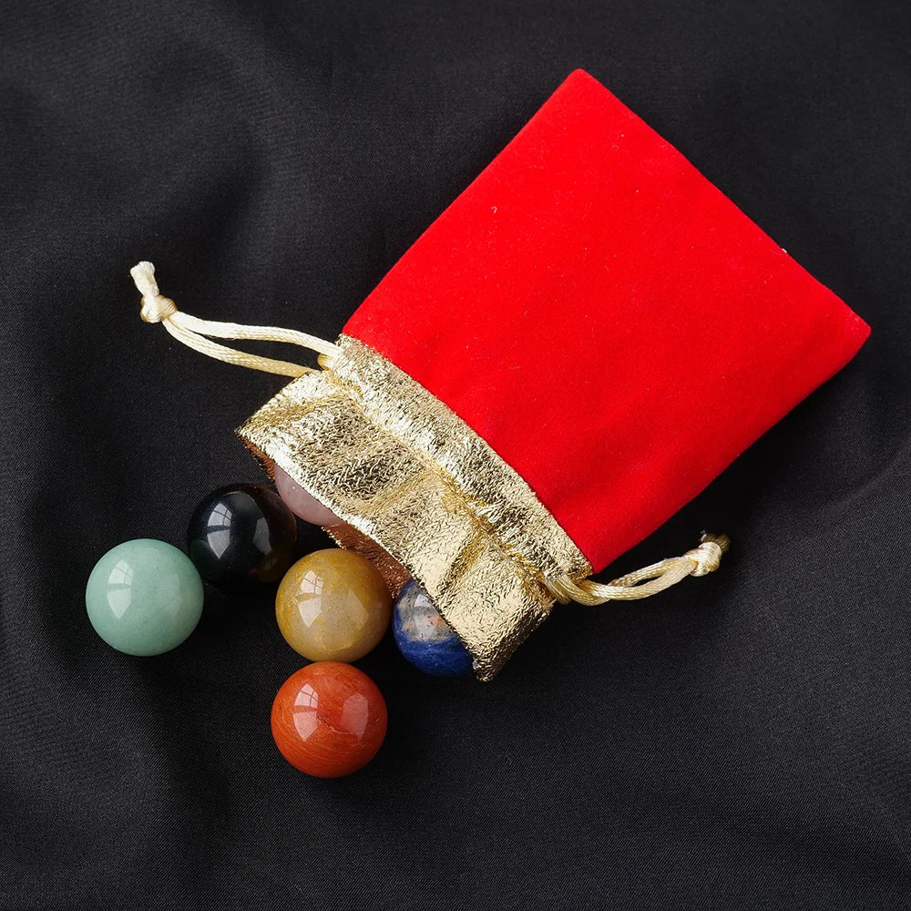 Natural Crystal Balls for Chakra Balancing