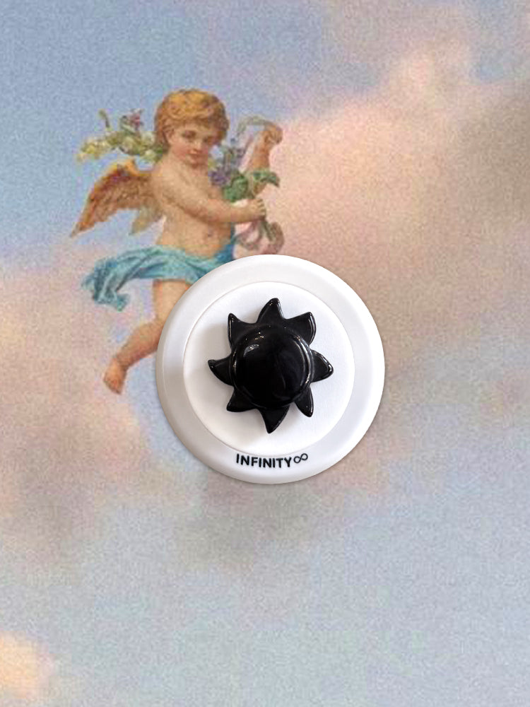 Healing Obsidian Stone - Divine Protection Inspired by Apollo