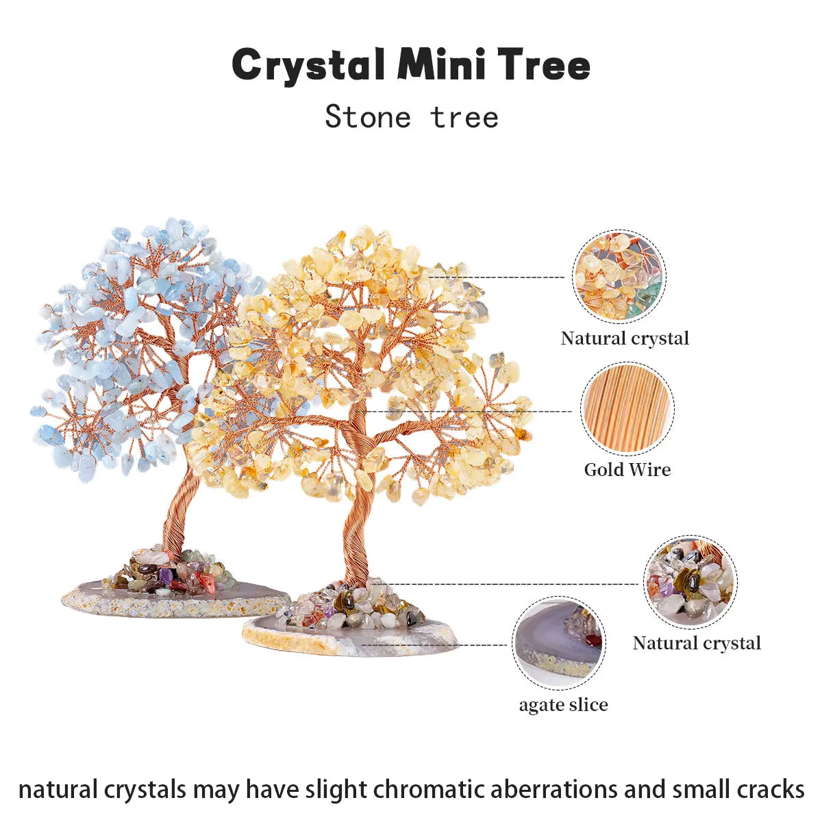 chakra healing crystal tree