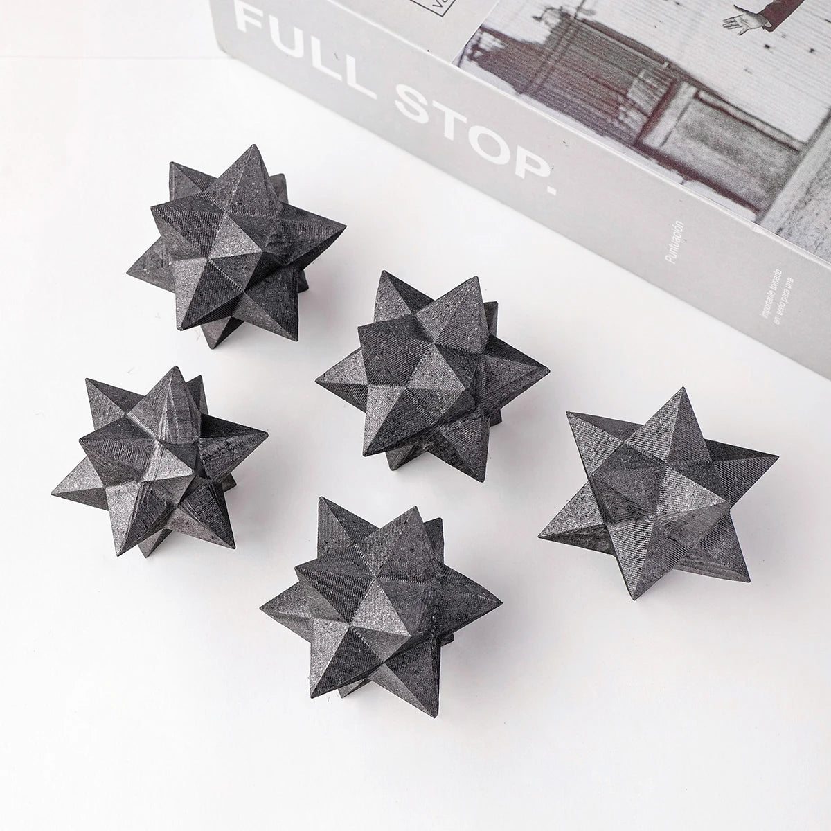 Merkaba healing stone sculpture