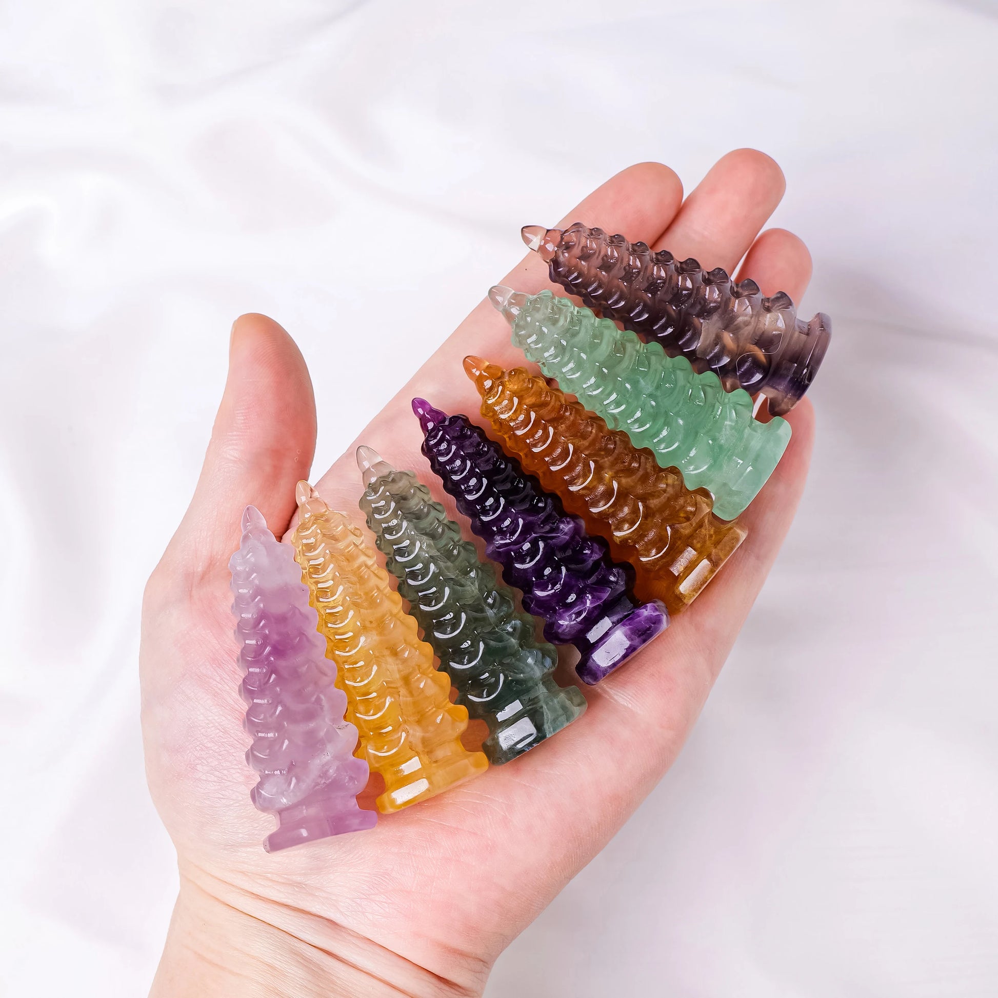 Feng Shui study talisman crystal tower