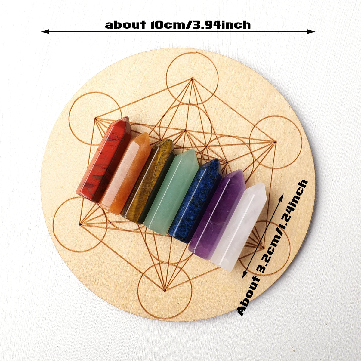 Spiritual Chakra Column for Energy Healing