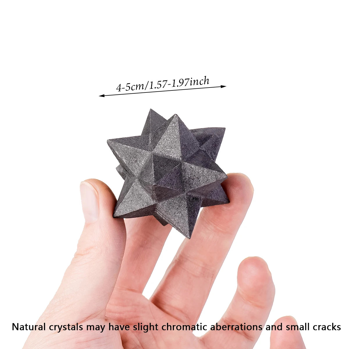 Sacred geometry Shungite Merkaba