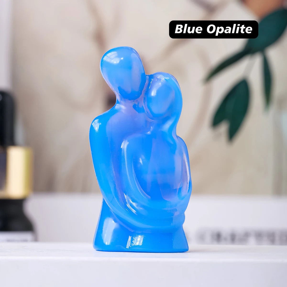 blue opalite romantic carving
