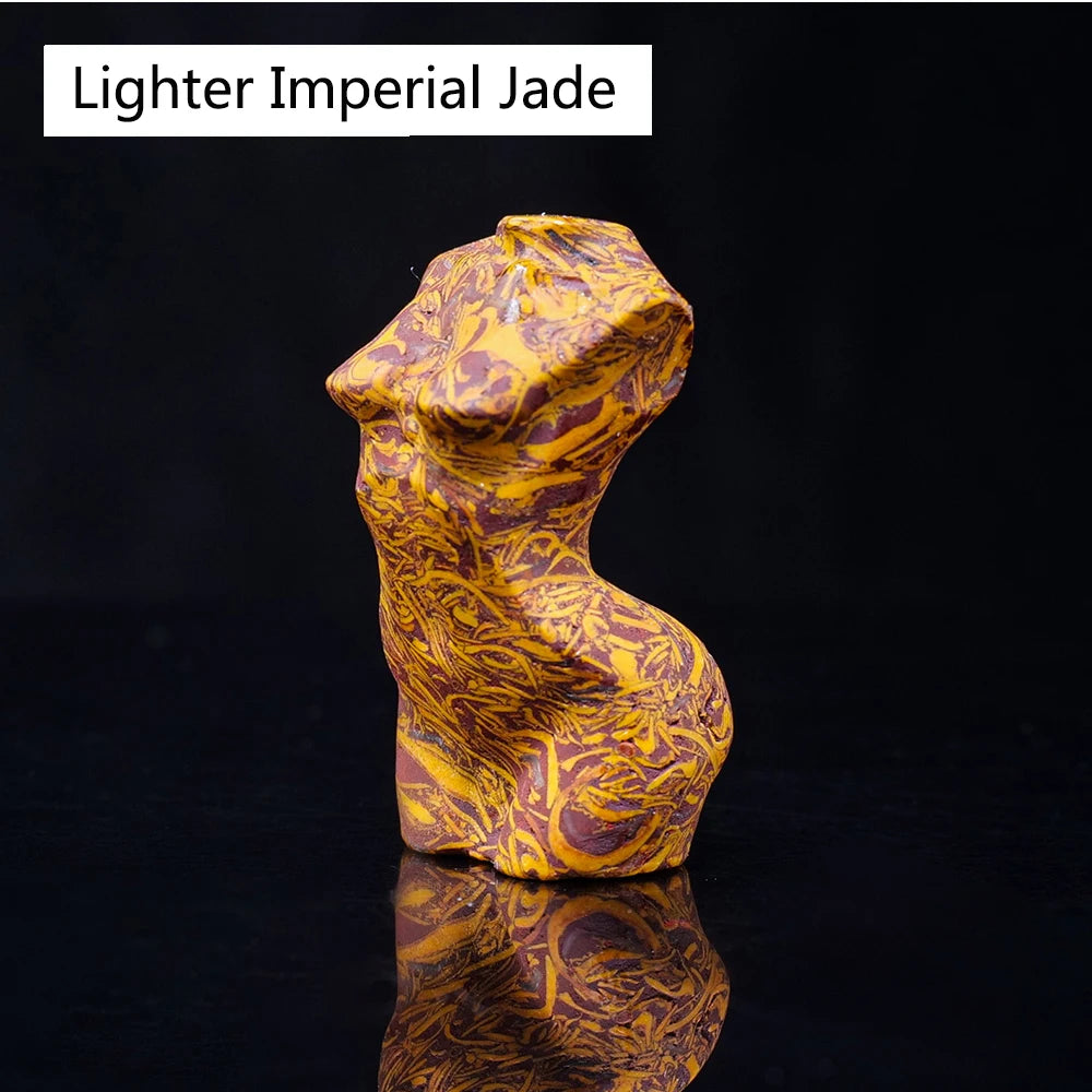 Natural Crystal Female Model Statue